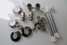 Wasser Heizkörper Installation Hahnblock Rosette S-Anschluss Bohrkonsole Konvolu