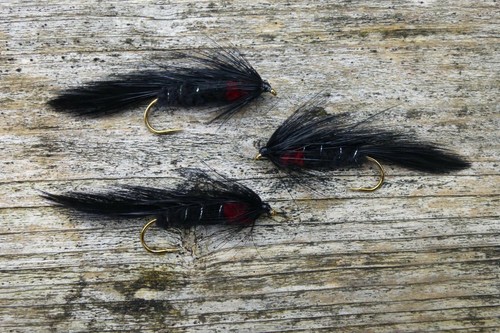 Black matuka streamer - st.,