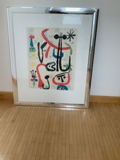 Miro Lithographie Handsigniert
