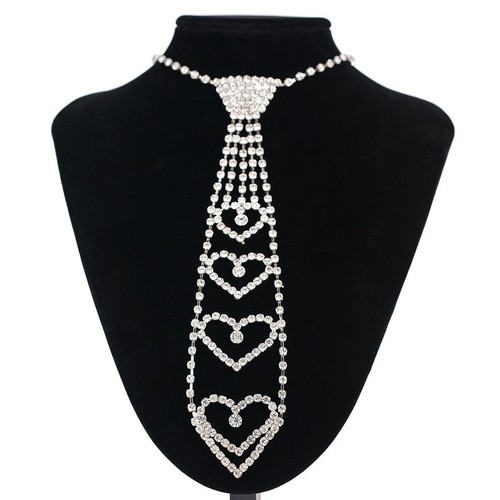 Strass krawatte perlenkette - strass-krawatte,,