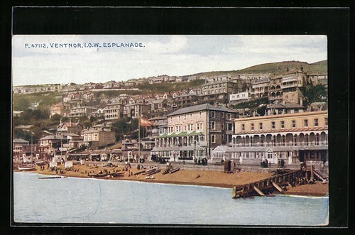 Ansichtskarte ventnor - ansichtskarte,