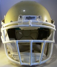 Footballhelm Schutt Youth XP Hybrid, Medium,  Grau, ROPO-DW Facemask weiß
