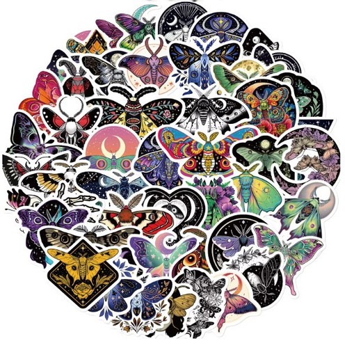 50x zünsler sticker motten - zÜnsler,