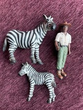 Schleich Sammlung Zebras und Wildhüter