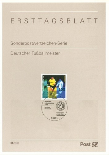 Eb31 ersttagsblatt - eb31.96,