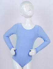 iEFiEL Mädchen Body Langarm Gymnastikanzug Ballettanzug Trikot Tanz Kleidung DE