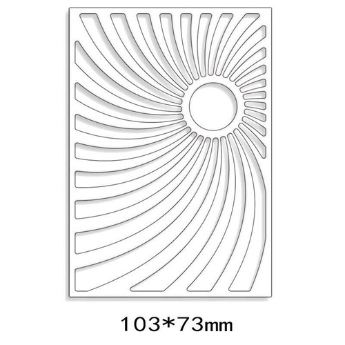 Sonnenschein rahmen stencil - sonnenschein,