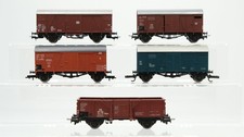 Liliput H0 Konvolut Gedeckte Güterwagen Selbstentladewagen DB/DR