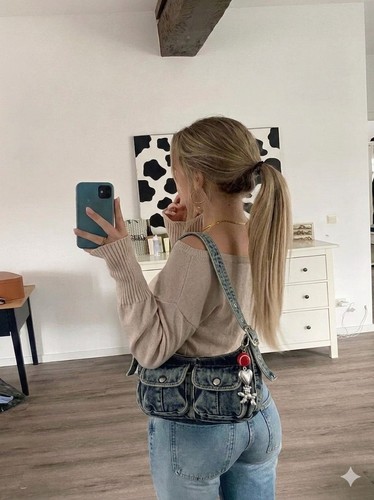 Denim hobo bag jeans - hobo,