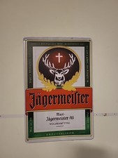 Jägermeister Aluminium Schild Ca 10x25Cm Metallschild Blechschild Schild