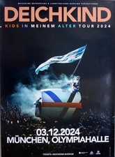 DEICHKIND - 2024 - Live In Concert - Kids in meinem Alter Tour - Poster - Münche