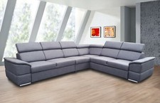 Ecksofa mit Schlaffunktion Estrella Bettkasten Schlafsofa Eckcouch Groß XL 19