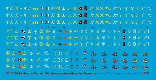 Peddinghaus decals 0884 - peddinghaus-decals,