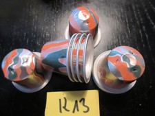 Nespresso Kapsel leer 20 St. Sonderedition  orange m.grau Bild K13