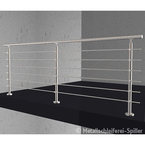 Edelstahl geländer balkon - edelstahl,