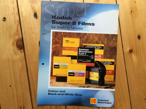 übersicht kodak super 8 - kodak,