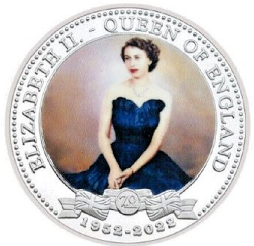 Souvenir coin her majesty - her,