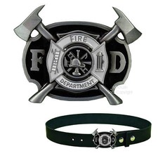FireFighter Feuerwache Feuerwehr Gürtelschnalle Belt Buckle Emblem *213