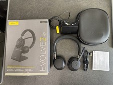 Jabra Evolve2 65 Stereo Bluetooth Docking-Station USB-C Headset Ladestation