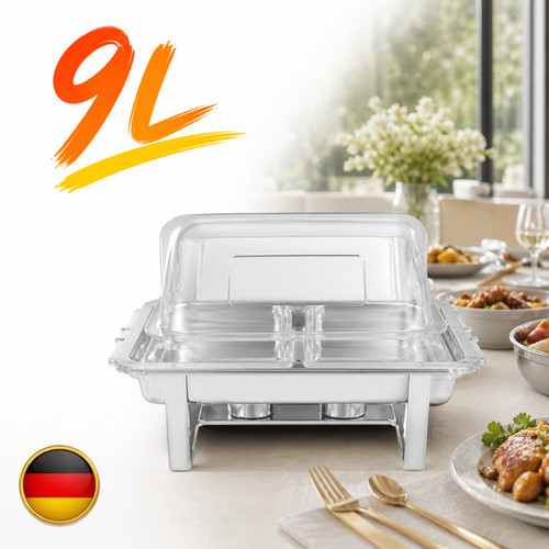 Edelstahl chafing dish - 9l,