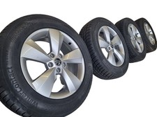 Original Skoda Kodiaq NS 215 65 17 Zoll Alufelgen Winterreifen 565601025J Felgen