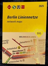 BERLIN BVG 2025 Liniennetz
