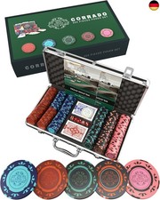 Pokerkoffer corrado mit 300 - pokerkoffer,