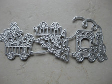 Eisenbahn Geschenke Weihnachten - Stanzschablone Stanze