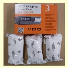3 Rollen VDO Druckpapier für
