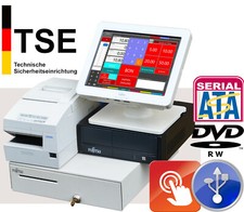TSE KASSE KASSENSYSTEM TOUCHSCREEN EINZELHANDEL + RESTAURANT BONDRUCKER KA24