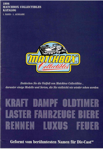 Matchbox collectibles katalog - matchbox,