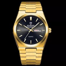 Herrenuhr Armbanduhr Herren Uhr Männer Edelstahl Datum Wasserdicht Luxus Quarz