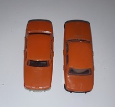 2 Modelle - Wartburg 353 Limousine- orange - DDR - 1:87