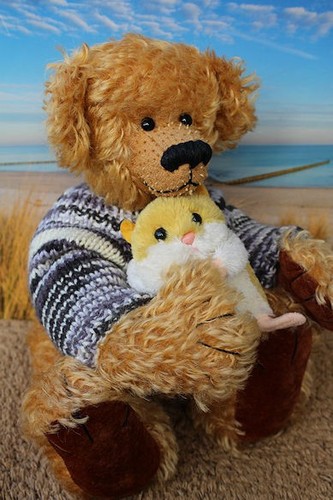 Künstlerteddy cm etwas - 33,