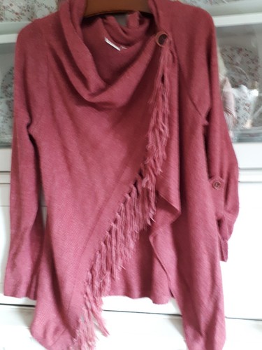 Asymetrischer poncho jacke - poncho,