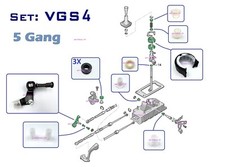 Rep.Satz Schaltung Schaltgestänge VW Lupo 1.4 TDI 75PS