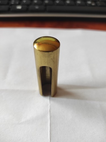 Scharnierkappe messing - ,