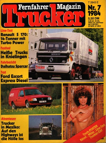 Zeitschrift trucker fernfahrer - trucker,