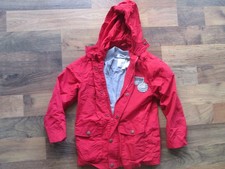 Vertbaudet Jacke rot Outdoorjacke Jungen Größe 126