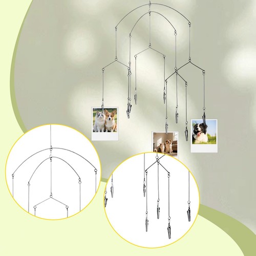 Hängender foto display mit - display,