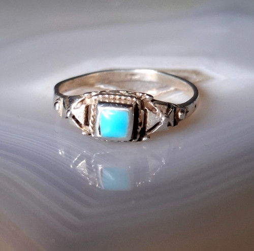 Ring silber 925 - achat, blau