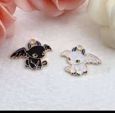 10er Set Drachen Charms | 5x