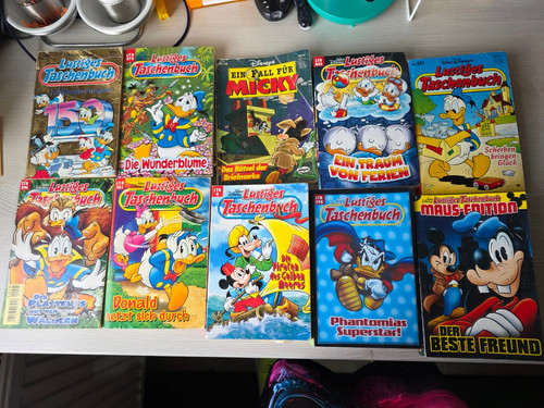 Micky maus taschenbücherpack7 - maus,