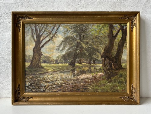 ölbild impressionist 1945 - vn,