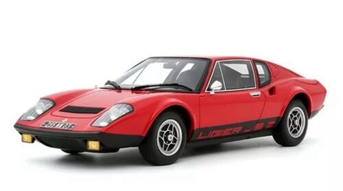 Otto ligier js2 coupe - otto, red