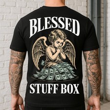 Stuff Box Herren Shirt Schwarz