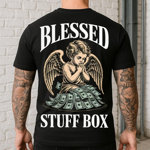 Stuff box herren shirt schwarz - stuff,