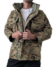 British Army Goretex Waterproof Rain Jacket, MTP Petroleum Protective Smock MVP