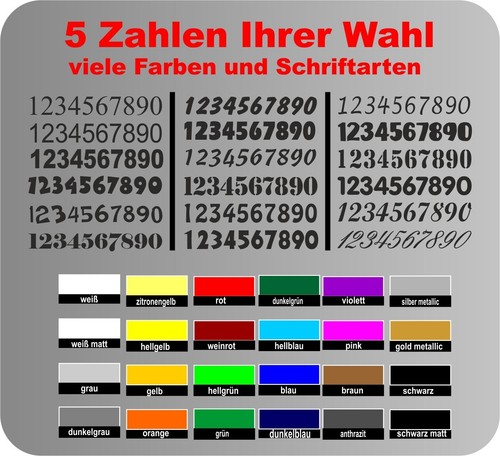 Selbstklebende zahlen - selbstklebende, .