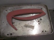 alter großer brauner Alu Buchstabe " kleines l " Werbung ca.22 cm hoch 3cm dick